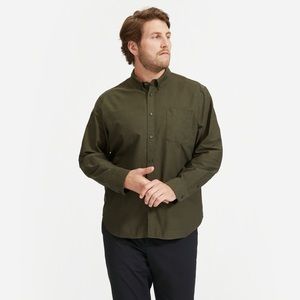 Everlane Standard Fit Japanese Oxford Shirt - L/T